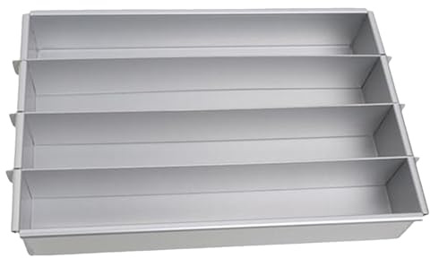 Generisch Baking Cake Pans - Square Cake Mould | Durable, Comfortable and Non-Standing Bakeware for Fudges and Chocolate Making