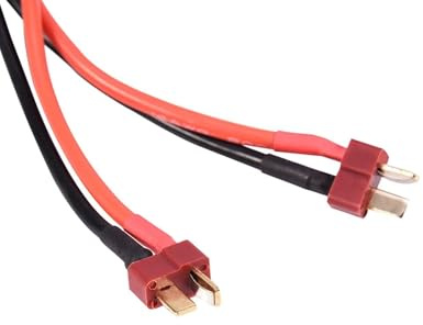 AMONIDA T-kontaktkabel 14AWG 1 Hona Till 2 Hane för Att öka Batterikapaciteten för Längre Drifttid