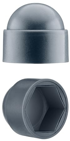 EMFA Cache-écrous M8 pour clé de 13 Anthracite 25 pcs. Bouche-Trou