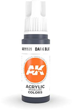 AK Acrylics 3Gen AK11181 Dark Blue (17ml)
