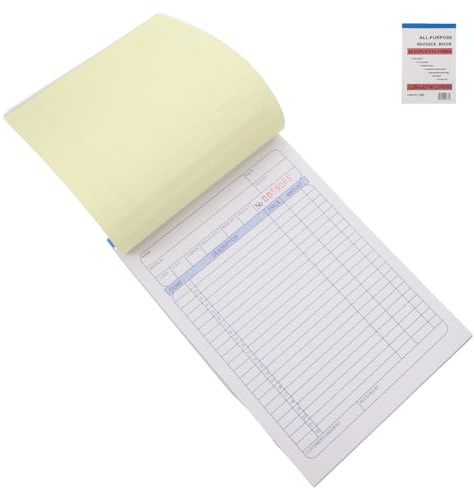 HAPINARY Libro de Gestión de Pedidos Pequeño, Talonario de Recibos Multifuncional para Negocios Pequeños, Diseño de Varias Columnas para Registros Detallados, Adecuado para Restaurantes