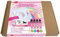 Viva Decor Creative Schablonen-Set Einhornzauber, Synthetisches Material, Mehrfarbig, 26 x 21 x 3 cm