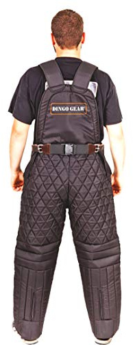 DINGO GEAR Cordbyxor för hundträning lockfågel, ljusskydd, storlek L, S01006, svart