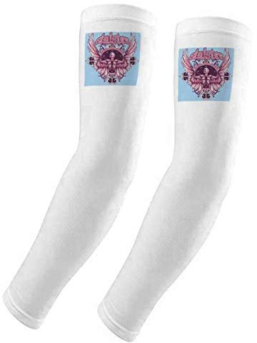 DIYthinker Graffiti callejero diseño de calle con forma de reloj y mangas para los brazos, protección UV solar