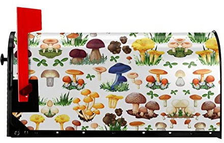 Peinture japonaise en forme de champignon magnétique étanche pour boîte aux lettres (uniforme des deux côtés)