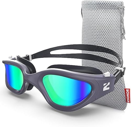 ZIONOR G1SE lunettes de natation pour hommes et femmes avec protection UV, anti-buée, confort, lunettes de natation professionnelles