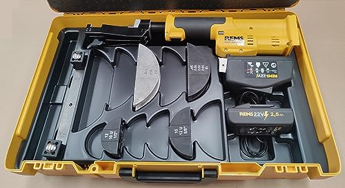 REMS Hydro Swing 22V Set 12/15/18/22 Nr. 153410 Akku-Rohrbieger Biegemaschine