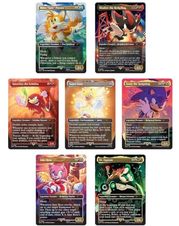 Magic the Gathering Secret Lair x Sonic The Hedgehog: Friends & Foes - Non-Foil Edition