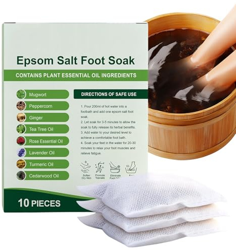 Sales para el baño de pies,Baño de pies Sal de limpieza - para uso doméstico,Para Mujeres Hombres Antes Del Entrenamiento Spa Casa Baño Bañera Ducha Rutina Diaria
