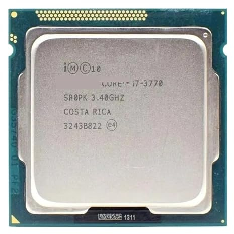 C-ore i7 3770 Processor 3.4GHz LGA 1155 SR0PK CPU
