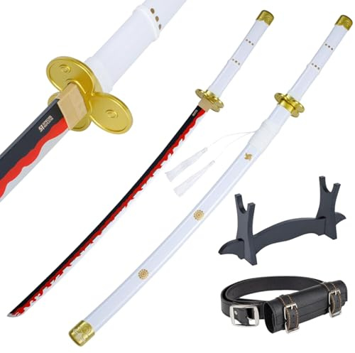 57 SPECIAL REPLICAS - Katana in legno per cosplay e collezione - Katana di Bambou Decorativo - Cosplay Anime Catana - Spada Katana Bambou 105 cm