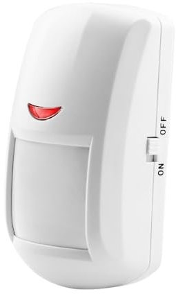 Rilevatore di movimento PIR 433 MHz per allarme di sicurezza domestica, rilevatore di movimento a infrarossi senza fili per animali domestici per la sicurezza in tutta la casa