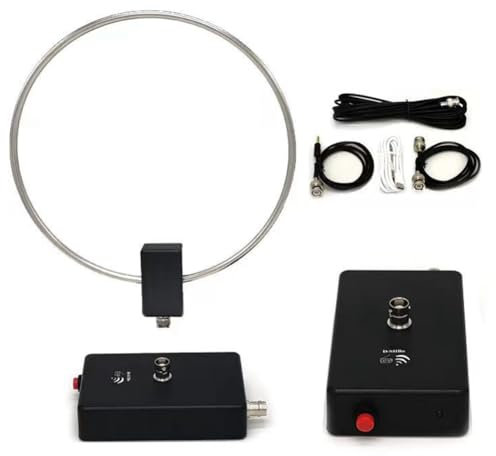 kekaa 1Set GA-800 Active Loop Antenna Shortwave Antenna 10KHz-159MHz HF Antenna with Portable Design for Radios