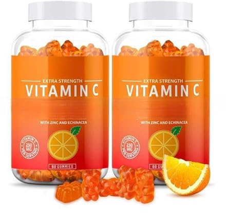 2PCS multivitamin med zink för att stödja immunförsvaret och kollagen för hudens hälsa, icke-GMO