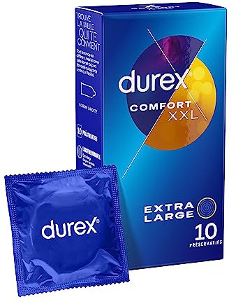Durex Comfort XXL - 10 Extra Large Condoms