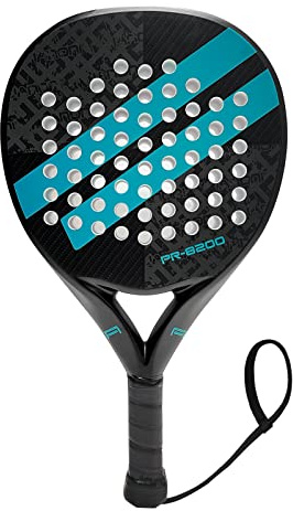 ianoni Paddle Tennis Racket Carbon Fiber Surface with EVA Memory Flex Foam Core POP Padle Racquts (S-Blue)
