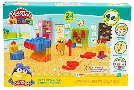 Play-Doh Blocks Activity Pack Letters & Numbers