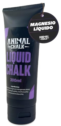 Animal Chalk - Magnésie Liquide avancé 200 ML - Grips d'escalade, Crossfit, Pole Dance, Gymnastique, Padel, Boulder - magnésium Crossfit - Pole Grip - Liquid Chalk
