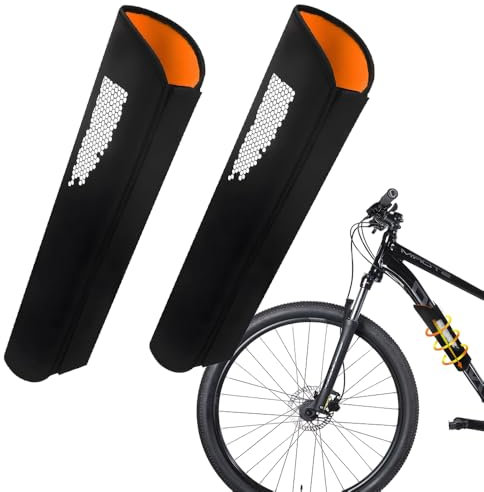 mizikuu 2 Pièces Housse De Protection Pour Batterie De Vélo Électrique, Universel Housses De Protection Pour Batterie Ebike Avec Réflecteurs Néoprène Protection Contre Le Froid Et La Saleté, 32-40 cm
