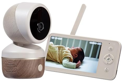 Maxi Cosi See² Pro Video Baby Monitor with Camera and Night Vision, App Connectivity, CryAssist, BreathMonitor, SleepMonitor, Ultra HD (2K) Video, 5.5’’ Display, Part of Maxi-Cosi Connected Home