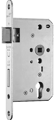 Einstemmschloss BMH 1000 PZW, rechts, DM 80, Rundstulp Edelstahl