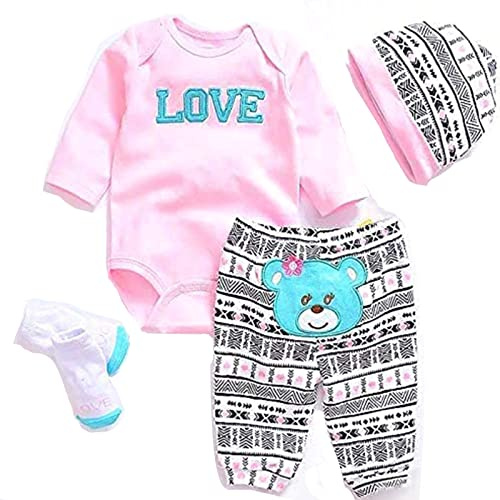 ZIYIUI Reborn baby doll Vestiti per 20-22 pollici Abito Senza Maniche Viola Fit Bambola Reborn Femmina Abbigliamento per Bambole