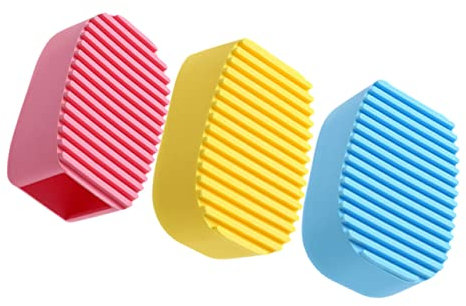OATIPHO Brosse à Laver Vêtements en Silicone Créative Mini Planche à Laver Légère Et Portable pour Nettoyage des Tissus