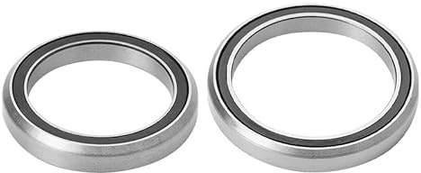 BroLuka Set di 2 cuscinetti sterzo in acciaio per bicicletta, ricambio per Trek Domane, Emonda, Madonna con sistemi Knock Block, dimensioni 30,15 x 41 x 6,5 mm e 40 x 51 x 6,5 mm