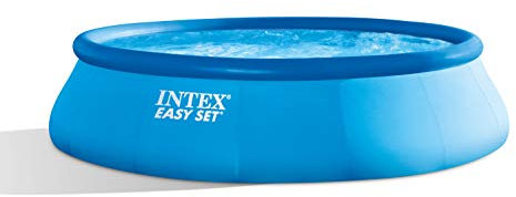 Intex Easy Set Piscina Set, Azul, 396 x 396 x 84 cm, 7,29 L, 28142 – GN
