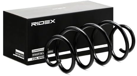 RIDEX 2x Fahrwerksfedern Federn Vorne Länge: 348mm Außendurchmesser: 139mm 188C0155