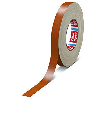tesa band 4651 Premium leistungsstarkes Gewebeband versch. Breiten und Farben (25 mm x 50 m, braun)