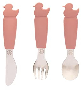 Cutlery Brand Eco Rascals. Model CUBIERTOS Steel & Silicone ECO RASCALS
