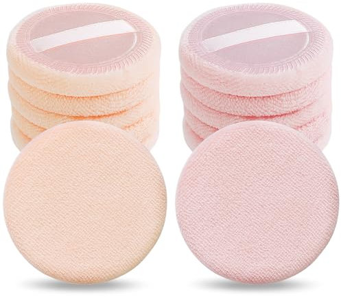 Sibba Beauty Blender lot de 12 éPonges de Maquillage Moelleuses pour Fond de Teint Application de Fond de Teint Et de Maquillage pour le Visage Poudre Libre Mate Peinture Corporelle Application