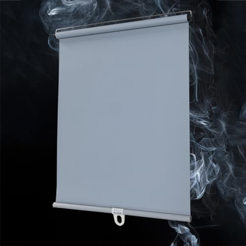 Estor Enrollable Opaca Sin Taladrar,Persiana Enrollable con Sistema de Muelles,Cortinas con Aislamiento Térmico,Retráctil Estores Parasol,para Ventanas,Oficina,Ancho X Alto (90cm x 150cm)