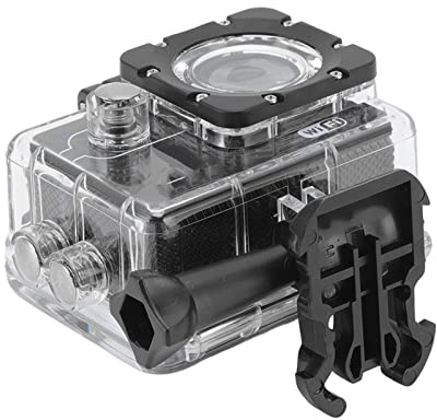 Tonysa Cámara de acción 4K WiFi con vídeo Profesional, Fotos de 12MP a 30 Carcasa Resistente al Agua 30m