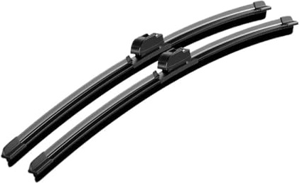Coche Escobillas Limpiaparabrisas 2 Uds Para Sprinter W906 W907 W910 2006-2023 Limpiaparabrisas Delanteros Ventana Parabrisas(Black,W907 W910 2018-2023)