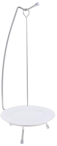 OSOLADY Set 6 Spiedini per Barbecue in Acciaio Inox 304, Spiedini di Metallo Piccoli per Griglia, Spiedo Verticale per Cucina e Barbecue da Esterno