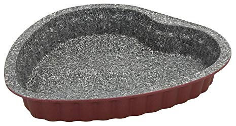Tognana Sweet Cherry Stampo cuore 27 x 26 cm, acciaio al carbonio, rosso