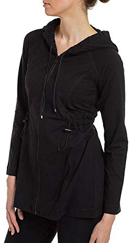 SPANX Ath-Leisure Contour Jacket, Black, Small