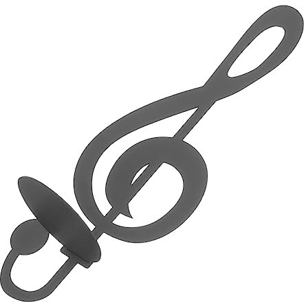 DEARMAMY Wandkerzenhalter Metall Musiknote Kerzenhalter Wanddekoration Hängender Kerzenhalter Dekorativer Wandkerzenleuchter