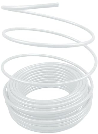 Harilla Tubo modellabile in PVC Tubo morbido decorativo Tubo per palloncino Tubo decorativo floreali, bianco