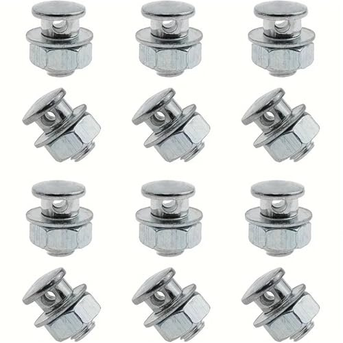 Cable Anchor Bolt 50PCS Cable Anchor Bolt Bicycle Brake Beans Line Sliver Beans Durable Iron Clamps Hold Line Fastening Screws Pull Wire Fixing Bicycle Accessories