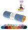 NirvanaShape Yoga Handtuch rutschfest | Hot Yoga Towel mit Antirutsch-Noppen | hygienische Yogatuch-Auflage für Yogamatte [ 185 x 63 cm ]