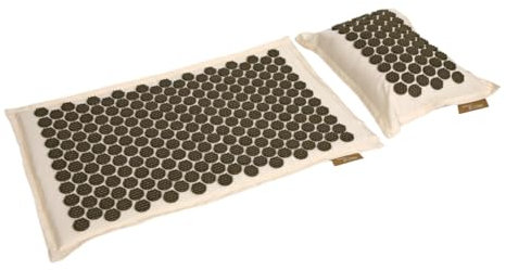 PRO 11 WELLBEING Eco Natural Acupressure mat and Pillow Set Stunning Quality