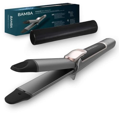 Cecotec Piastra per capelli RitualCare 1000 Titanium 2in1, in titanio con rivestimento in titanio, riscaldamento ultra veloce, selettore touch, temperatura compresa tra 140 e 220 gradi