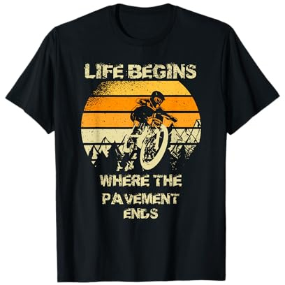 Mountain Bikes Accessories MTB Mountain biking Bicycles T-Shirt