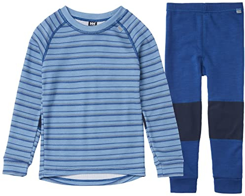 Helly Hansen K HH grafisk LIFA merinoset barn unisex baby trupp blå