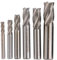Fresa de extremo de desbaste HSS de 4 flautas Enrutador CNC Fresa de broca en espiral para desbaste de metal(8mm)