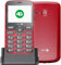 Doro - 1880-4G-Seniorenhandy ohne Vertrag - Großes 2,4'' Display - Tasten mit Sprachausgabe - Klarer Klang - Kamera - Bluetooth - Notruftaste - Rot