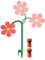 Arroseur de marguerite | Rotation à 360 degrés Arroseur mobile – Arroseur de jardin ludique pour le refroidissement pour les tout-petits, chiens, cour, parc, pelouse